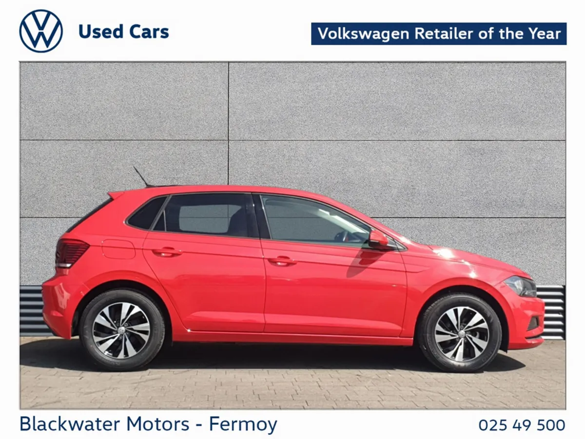 Volkswagen Polo Hatchback, Petrol, 2018, Red