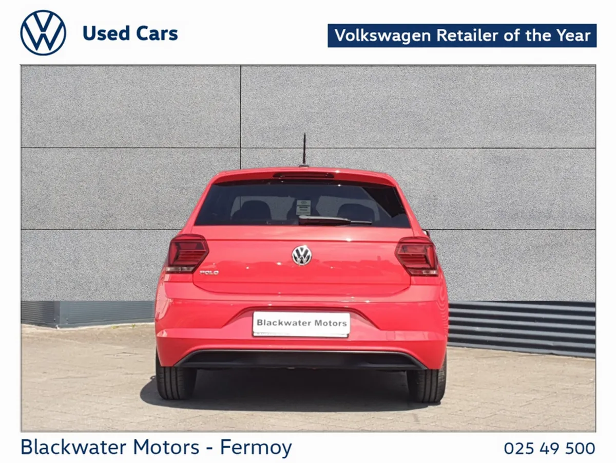 Volkswagen Polo Hatchback, Petrol, 2018, Red