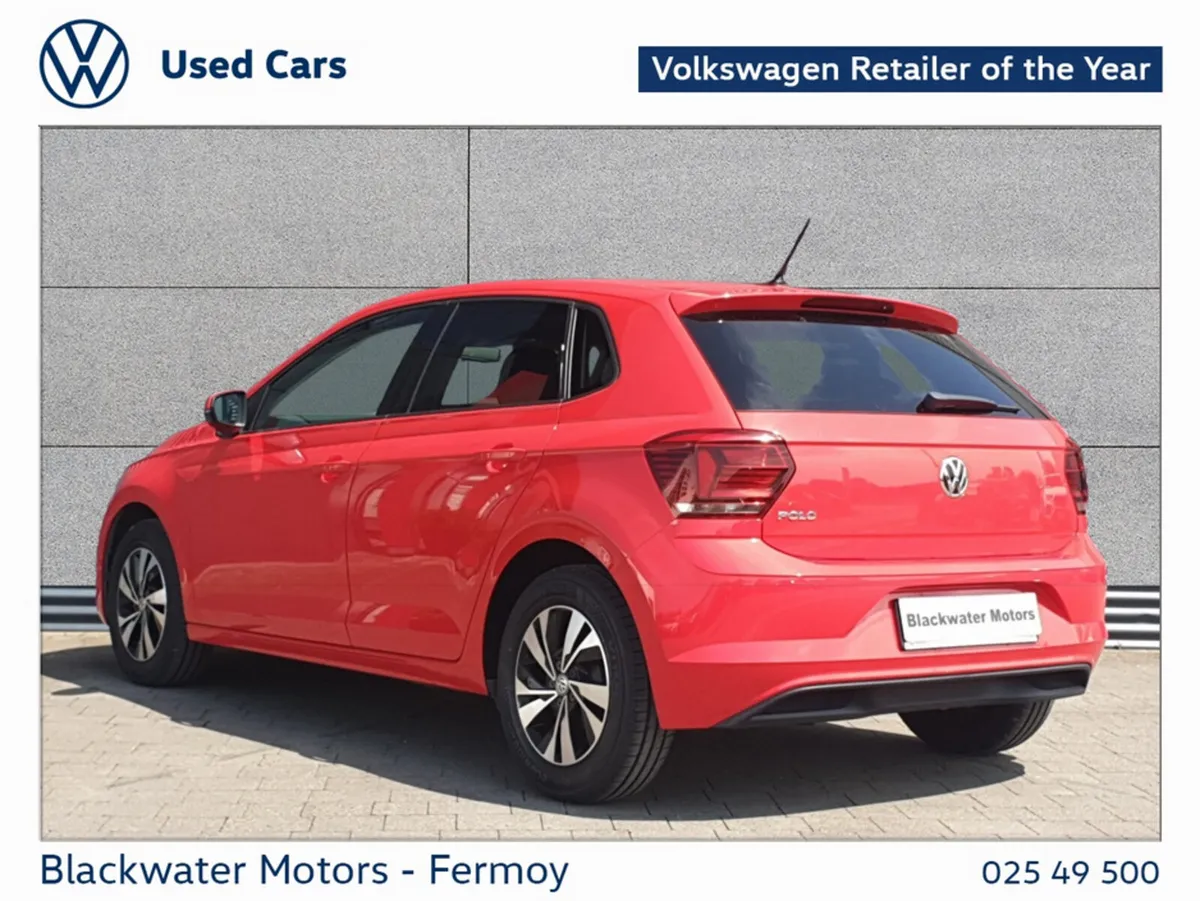 Volkswagen Polo Hatchback, Petrol, 2018, Red