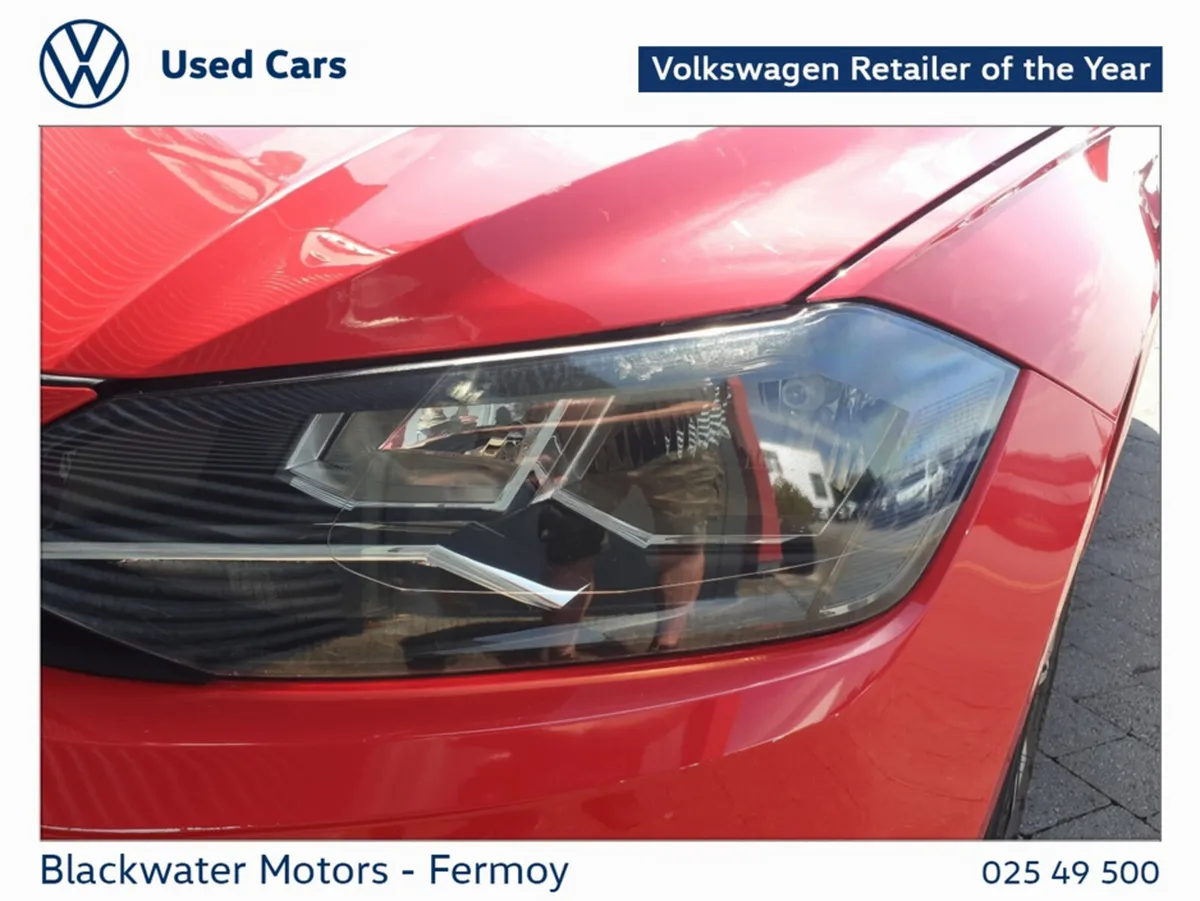 Volkswagen Polo Hatchback, Petrol, 2018, Red