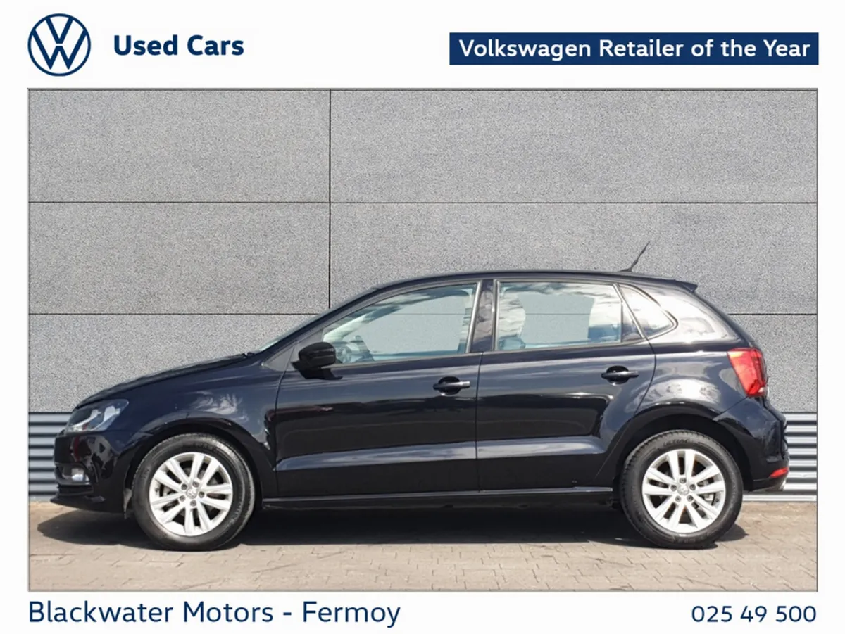 Volkswagen Polo Hatchback, Petrol, 2017, Black