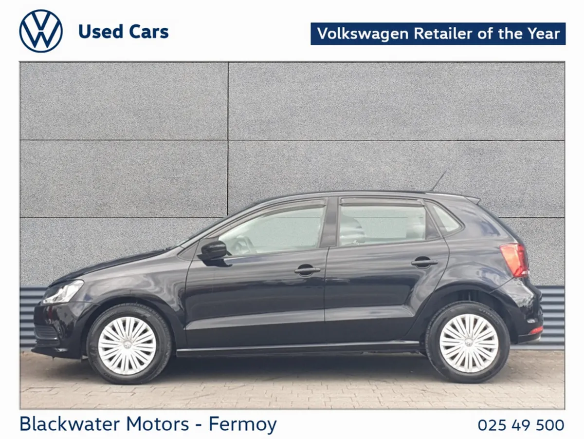 Volkswagen Polo Hatchback, Petrol, 2017, Black