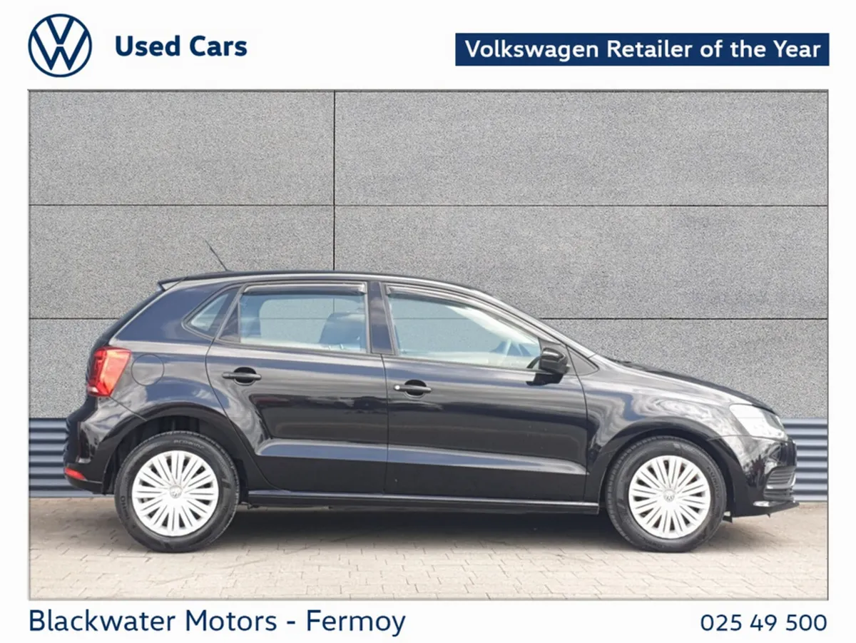 Volkswagen Polo Hatchback, Petrol, 2017, Black