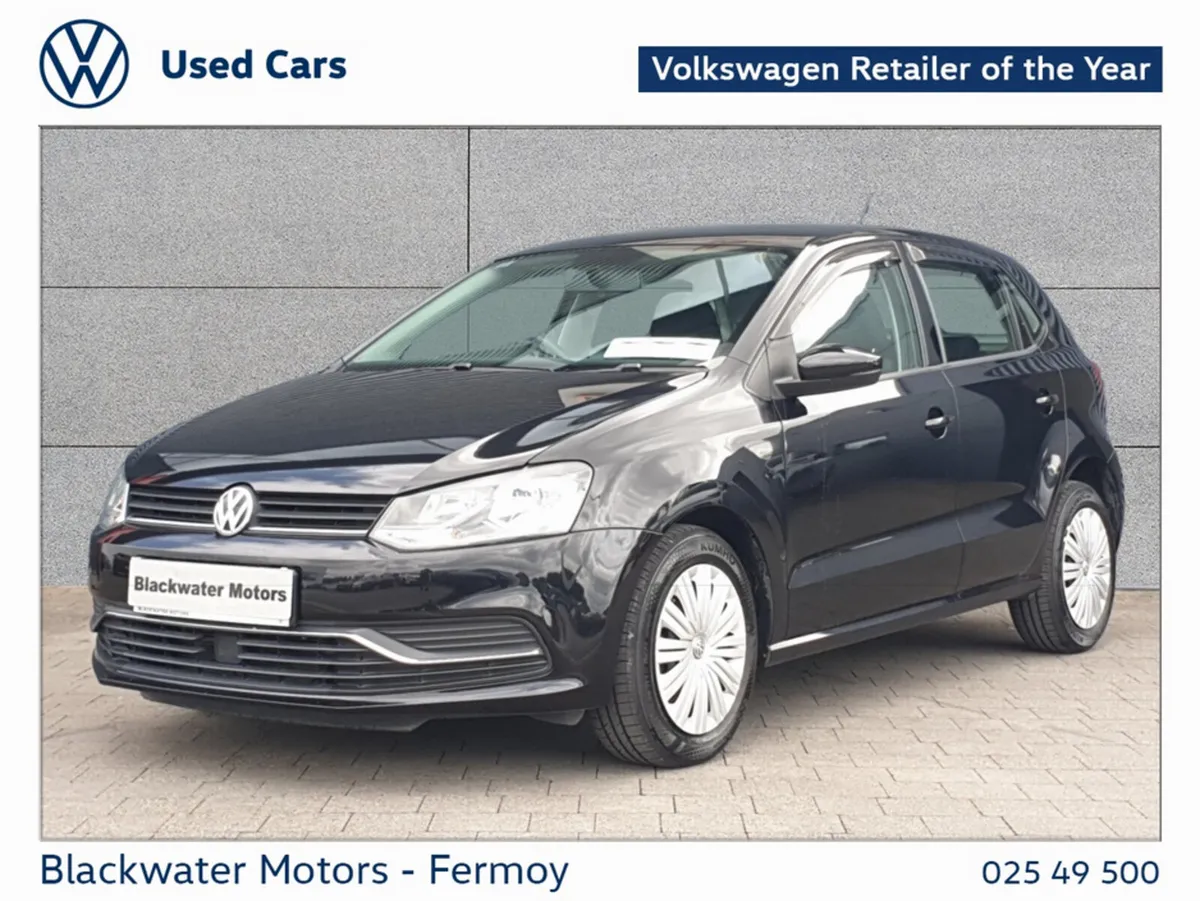 Volkswagen Polo Hatchback, Petrol, 2017, Black