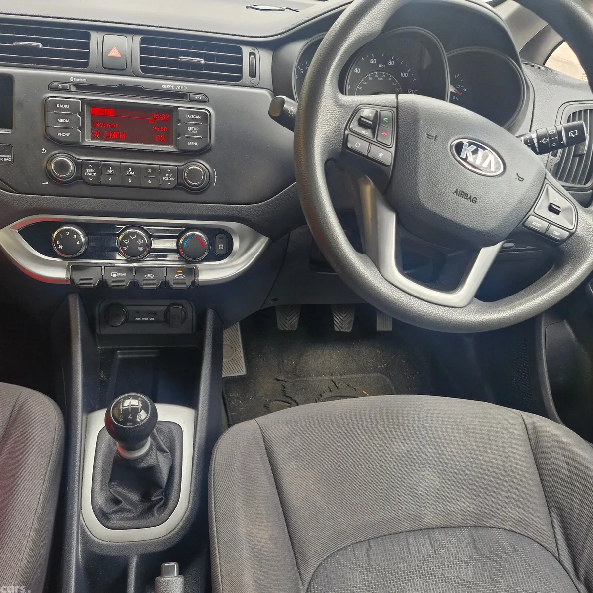 Kia Rio Hatchback, Petrol, 2014, White
