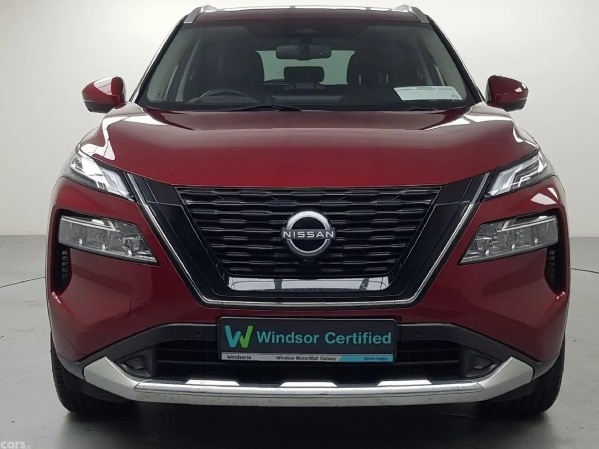 Nissan X-Trail SUV, Petrol Hybrid, 2023, Red