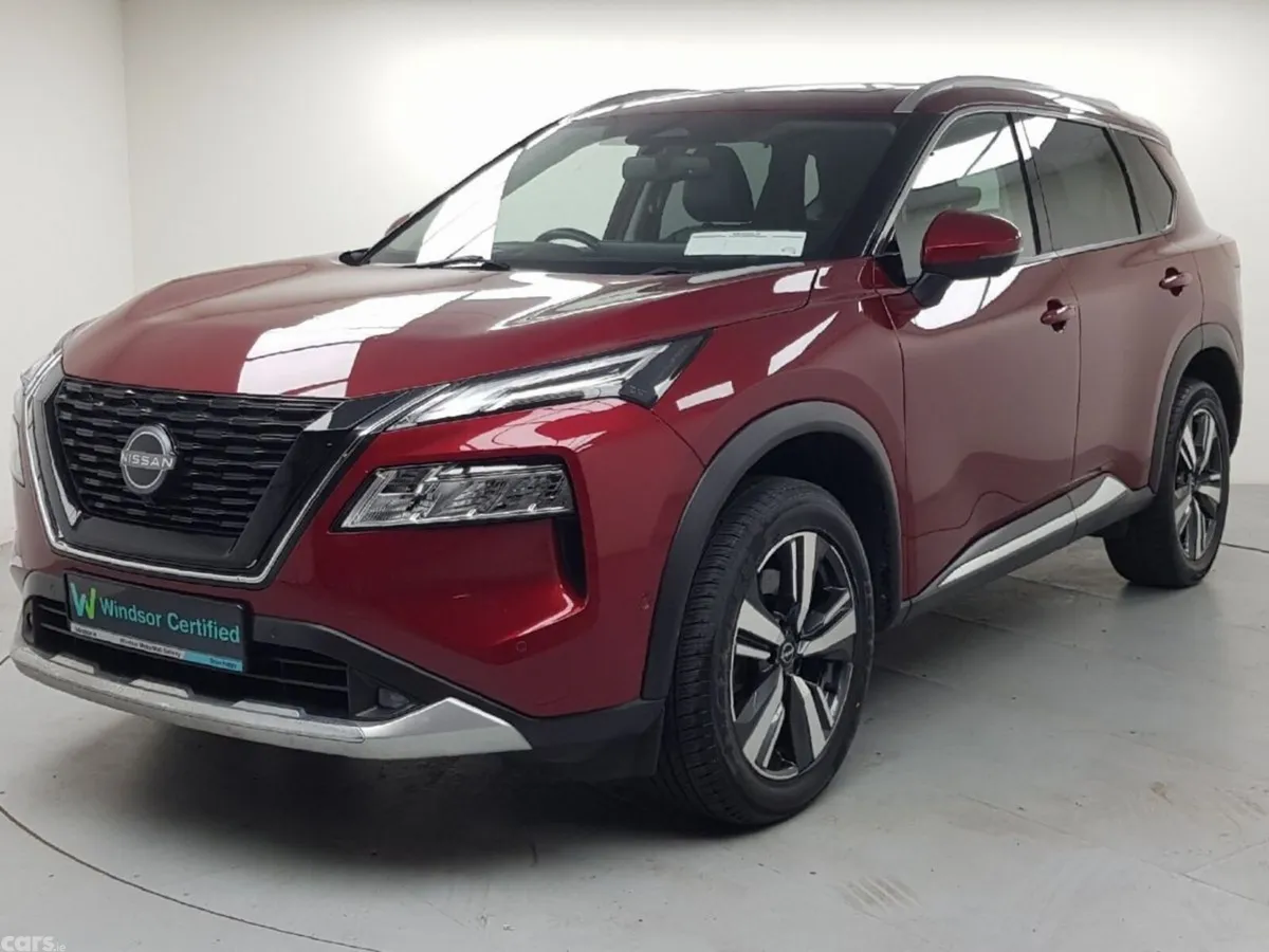 Nissan X-Trail SUV, Petrol Hybrid, 2023, Red