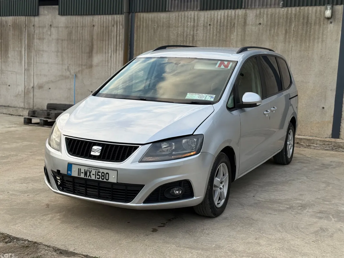 SEAT Alhambra MPV, Diesel, 2011, Silver