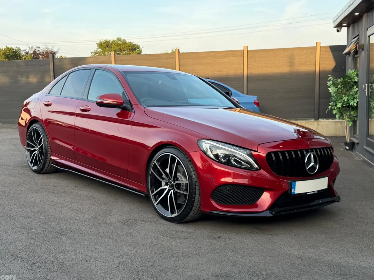 Mercedes-Benz C-Class Saloon, Diesel, 2018, Red