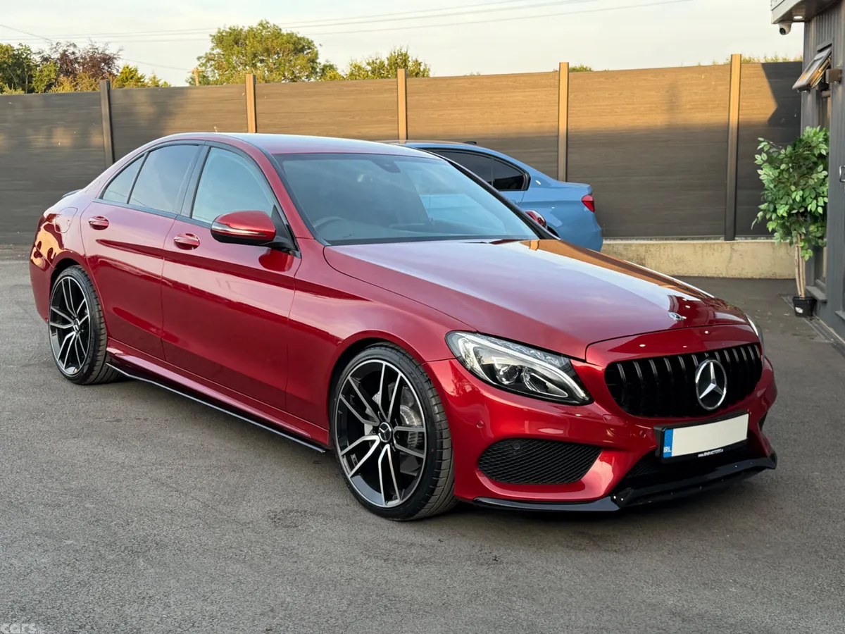 Mercedes-Benz C-Class Saloon, Diesel, 2018, Red