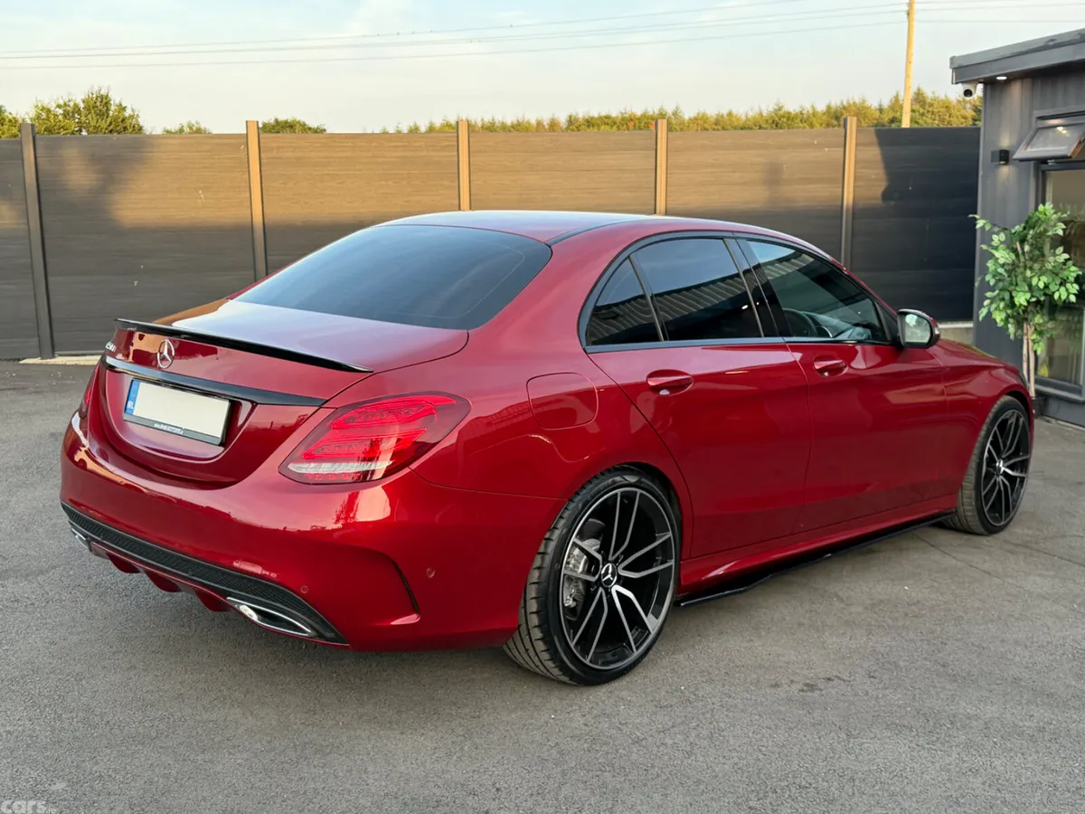 Mercedes-Benz C-Class Saloon, Diesel, 2018, Red
