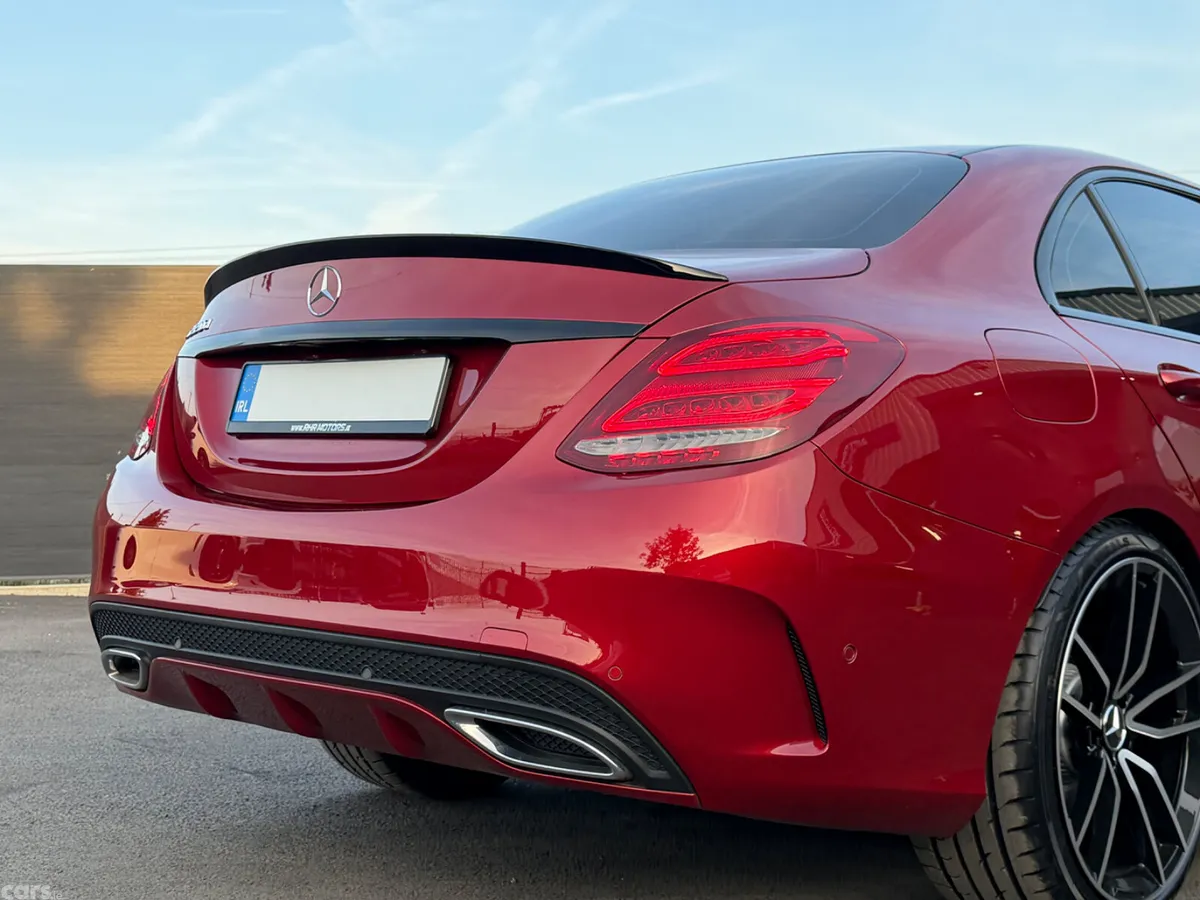 Mercedes-Benz C-Class Saloon, Diesel, 2018, Red