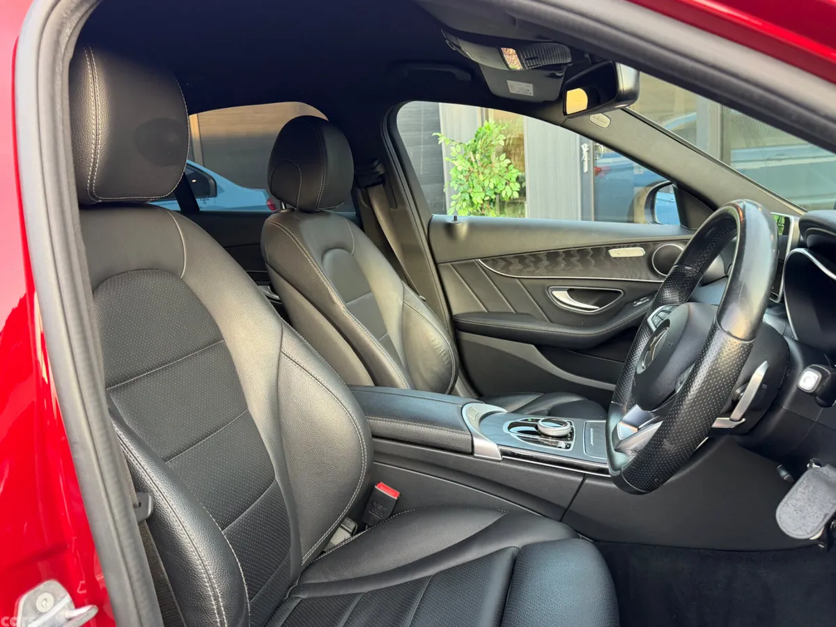 Mercedes-Benz C-Class Saloon, Diesel, 2018, Red