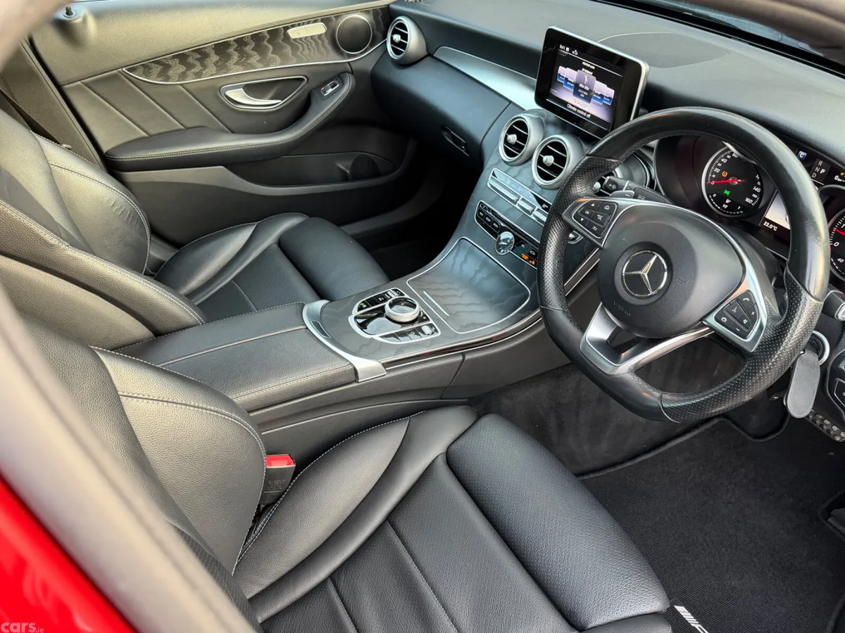 Mercedes-Benz C-Class Saloon, Diesel, 2018, Red