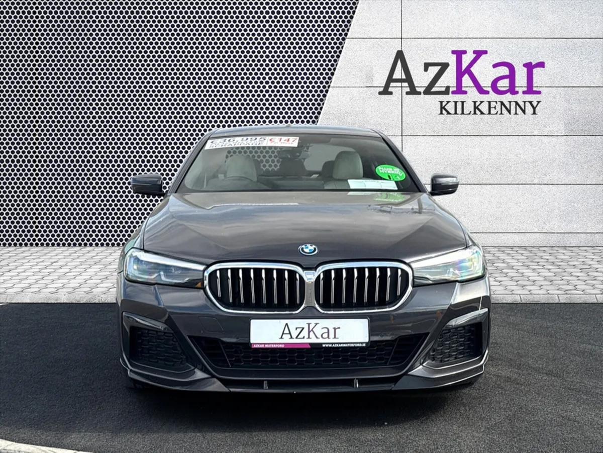 BMW 5-Series Saloon, Petrol Plug-in Hybrid, 2022, Grey