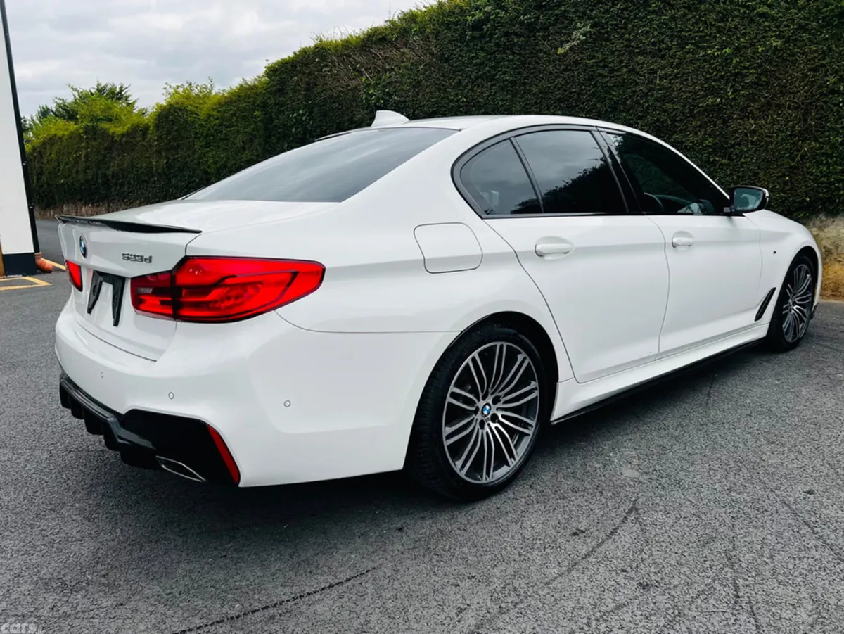 BMW 5-Series Saloon, Diesel, 2018, White