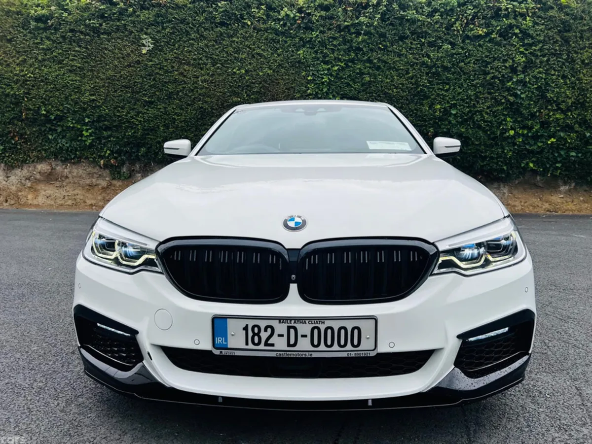 BMW 5-Series Saloon, Diesel, 2018, White