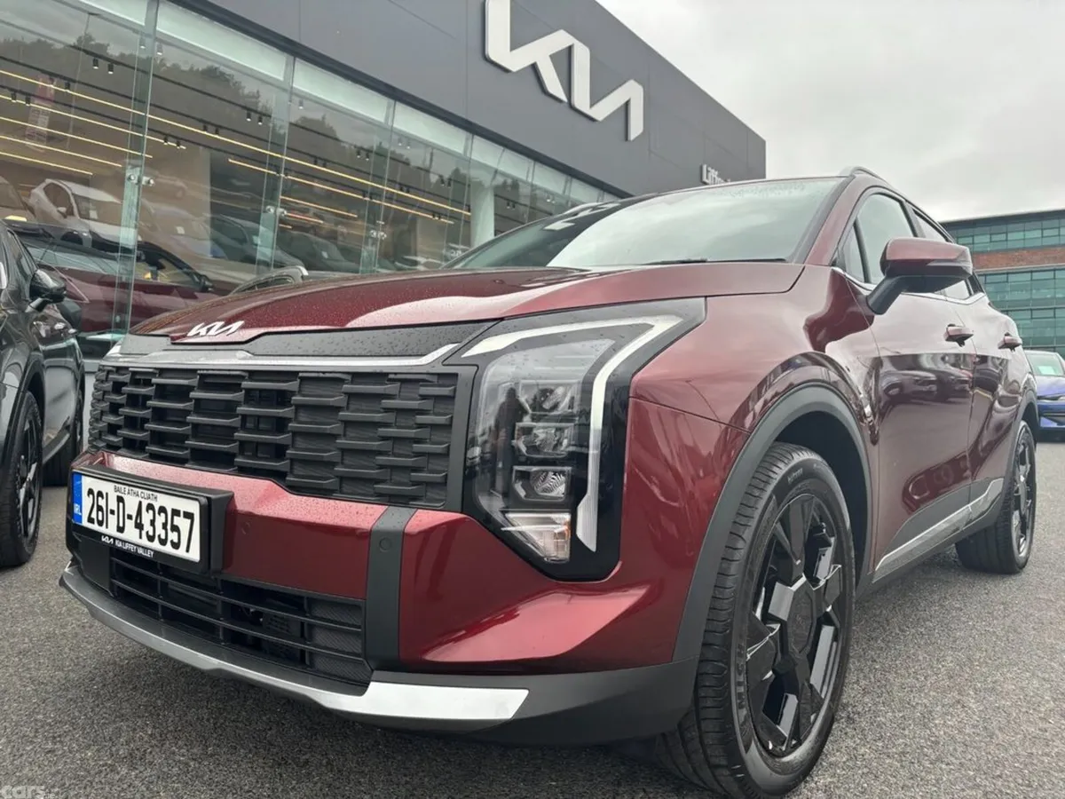 Kia Sportage SUV, Petrol Plug-in Hybrid, 2026, Red