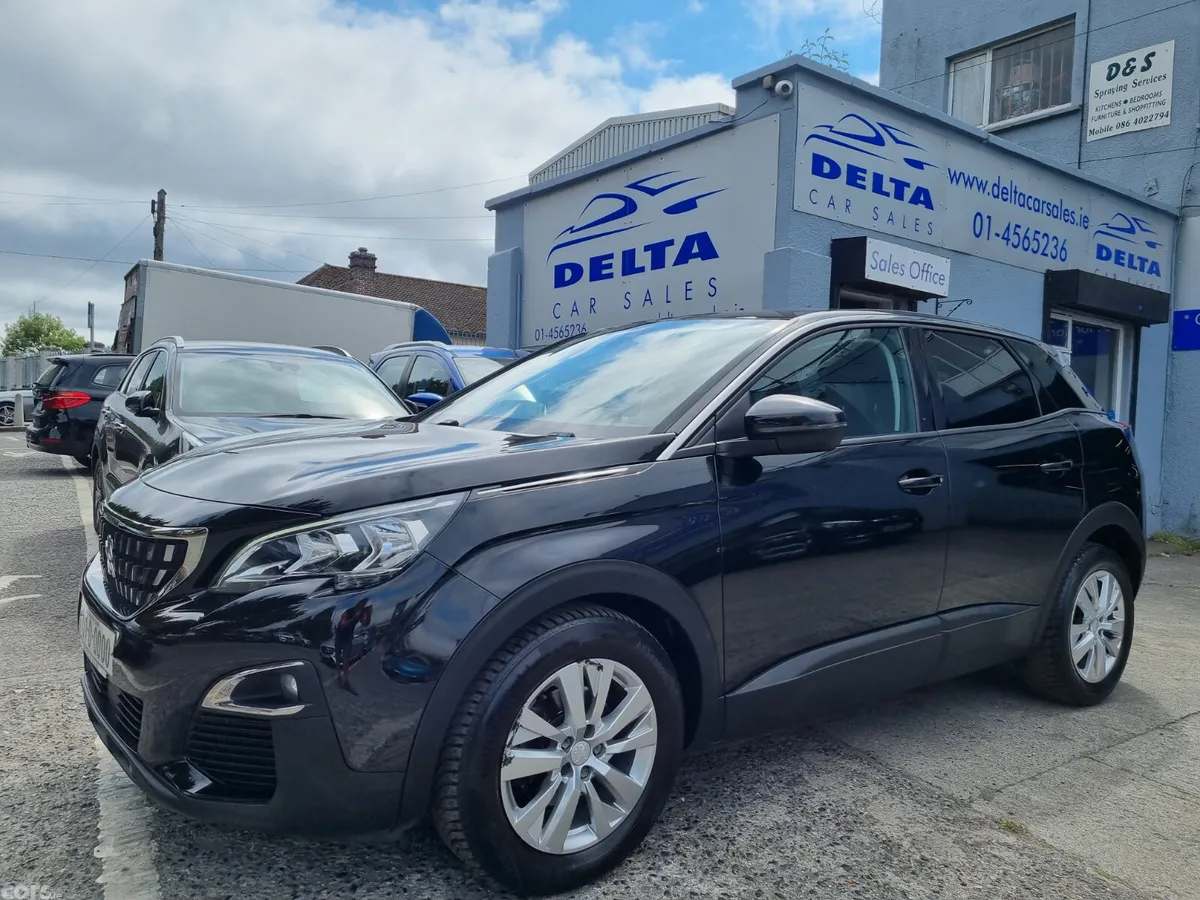 Peugeot 3008 SUV, Petrol, 2017, Black