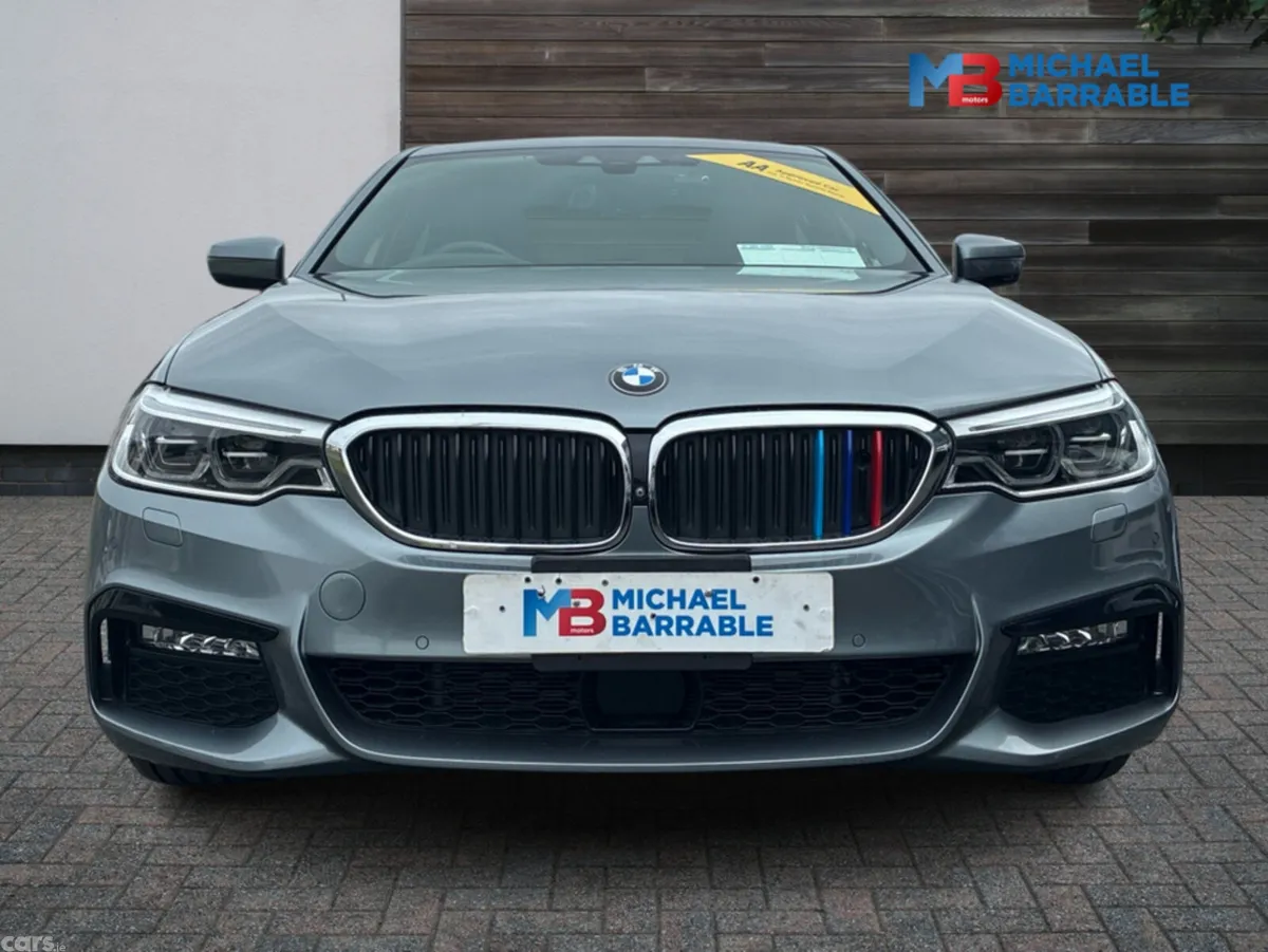 BMW 5-Series Saloon, Petrol Plug-in Hybrid, 2017, Grey