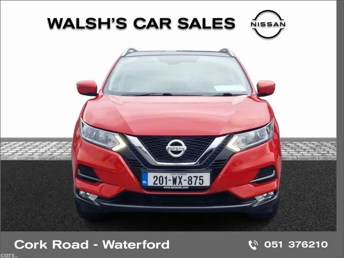 Nissan Qashqai SUV, Petrol, 2020, Red