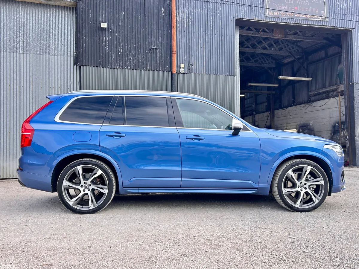 Volvo XC90 SUV, Petrol Plug-in Hybrid, 2018, Blue