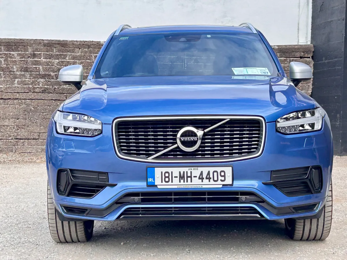 Volvo XC90 SUV, Petrol Plug-in Hybrid, 2018, Blue