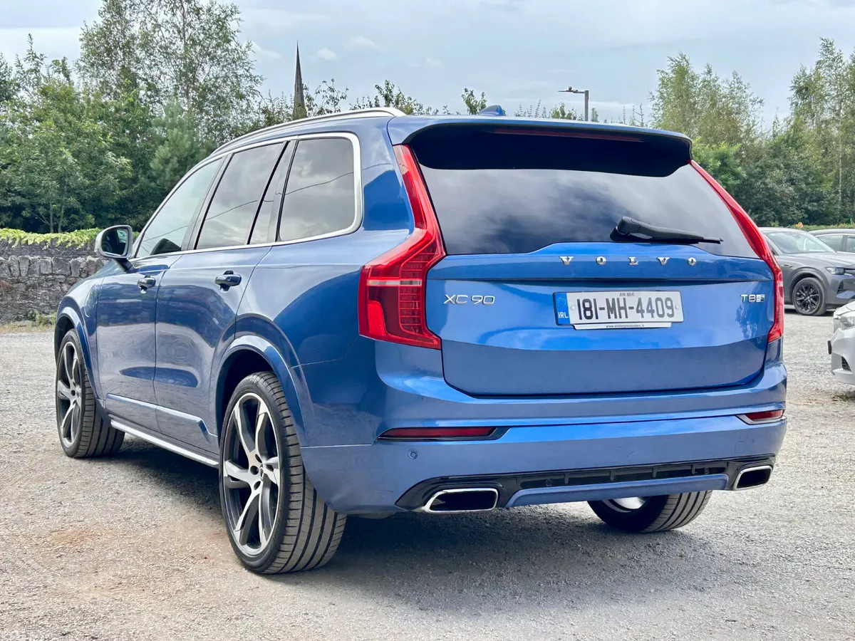 Volvo XC90 SUV, Petrol Plug-in Hybrid, 2018, Blue