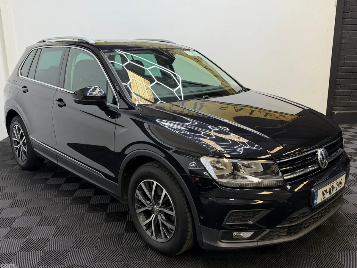 Volkswagen Tiguan SUV, Diesel, 2018, Black