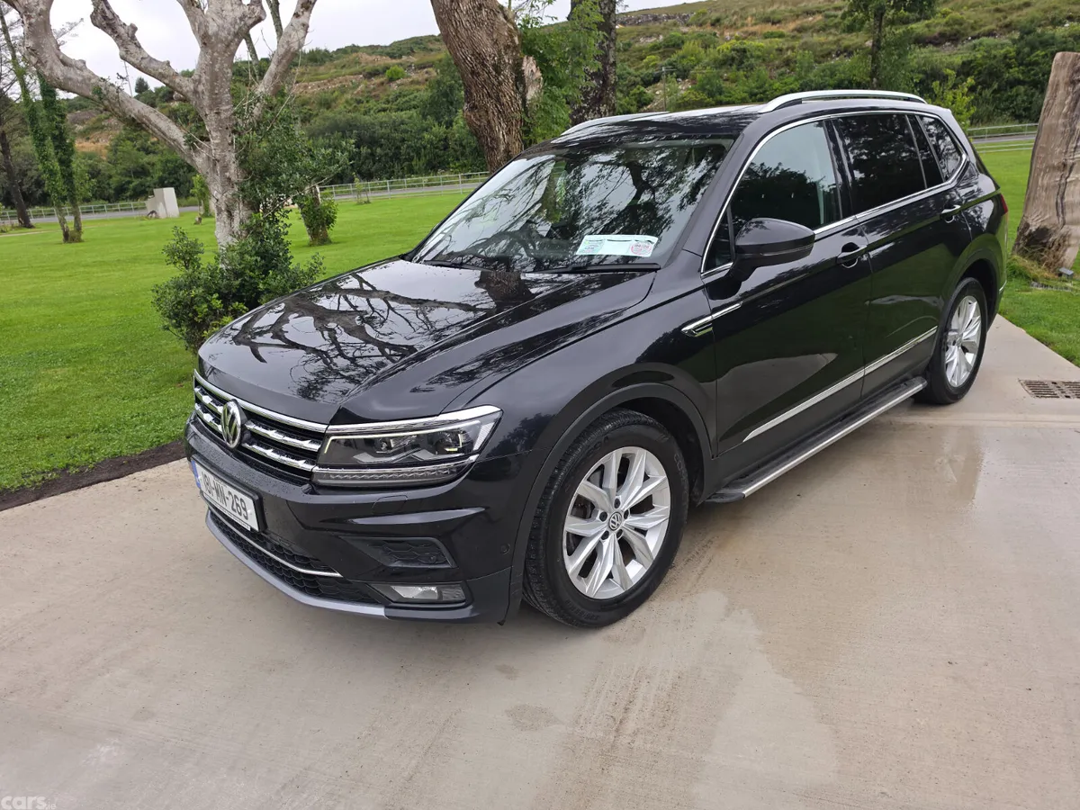 Volkswagen Tiguan SUV, Diesel, 2018, Black