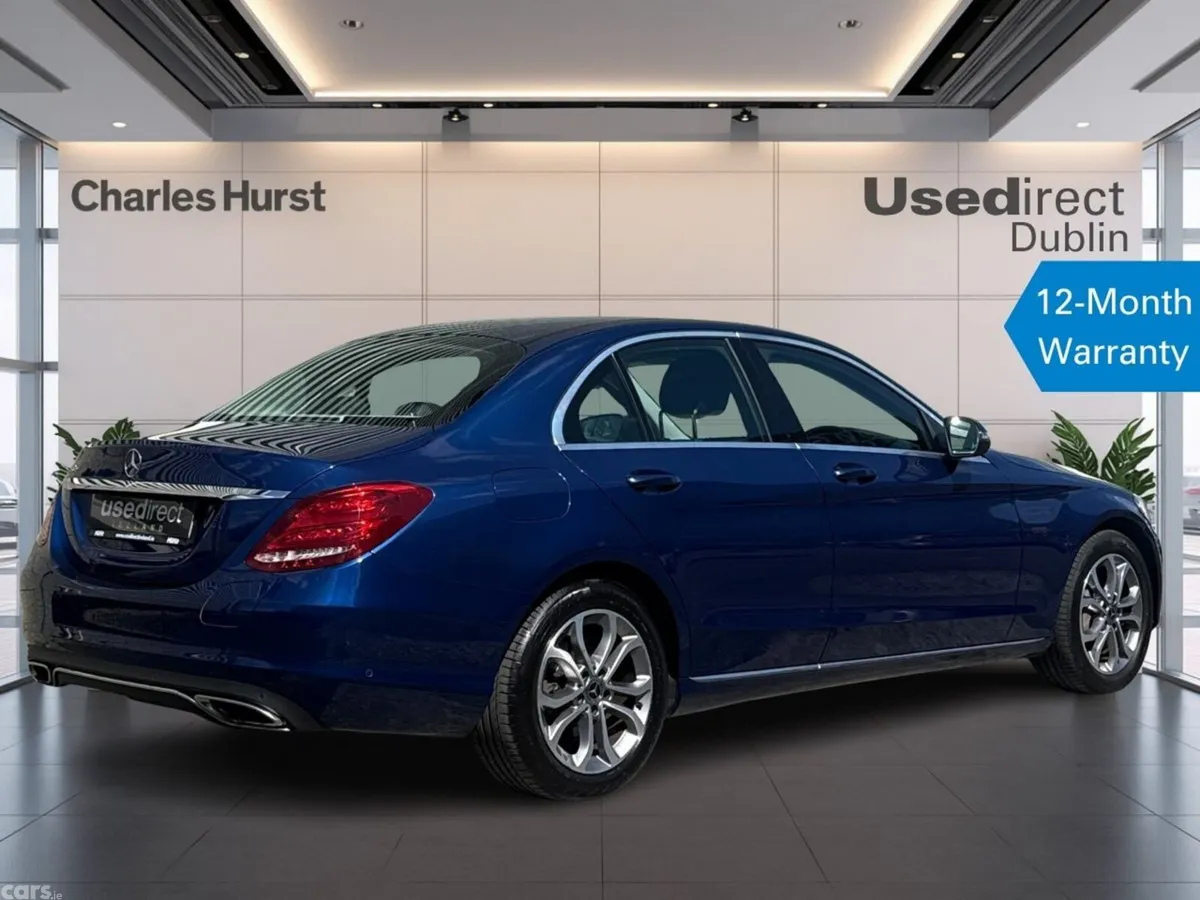 Mercedes-Benz C-Class Saloon, Petrol Plug-in Hybrid, 2018, Blue