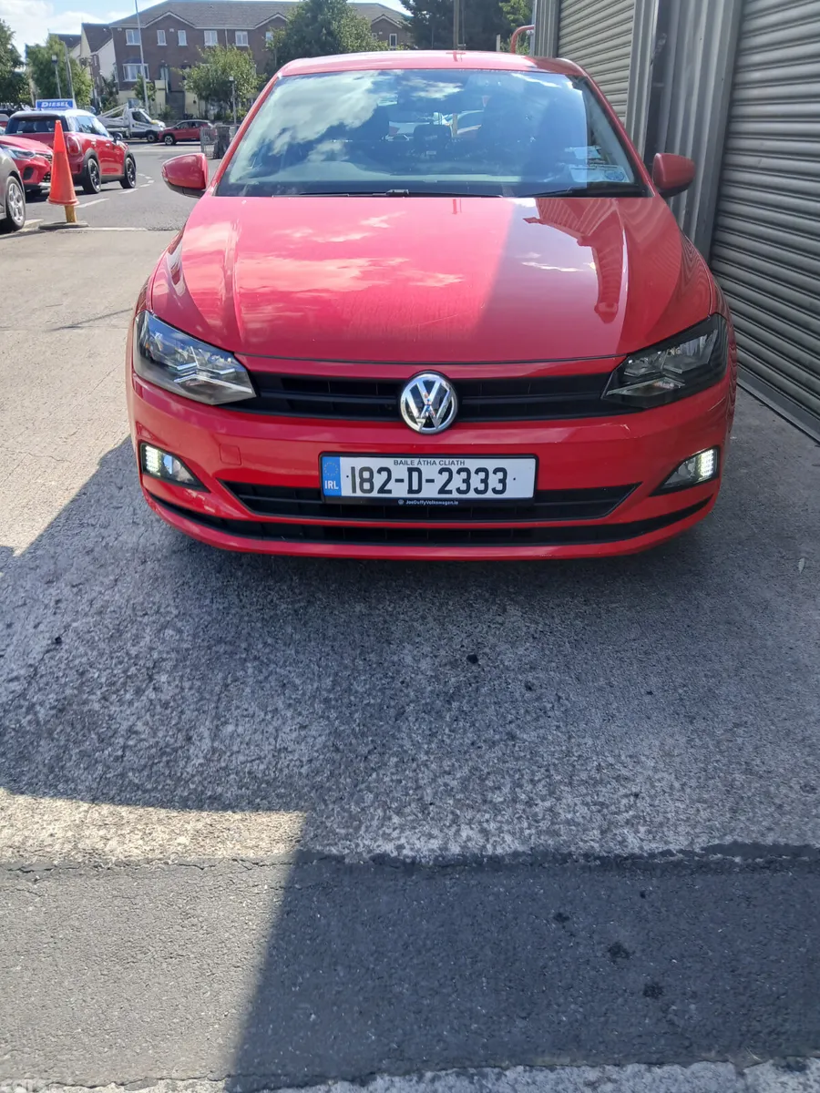 Volkswagen Polo Hatchback, Petrol, 2018, Red