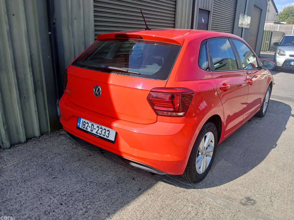 Volkswagen Polo Hatchback, Petrol, 2018, Red