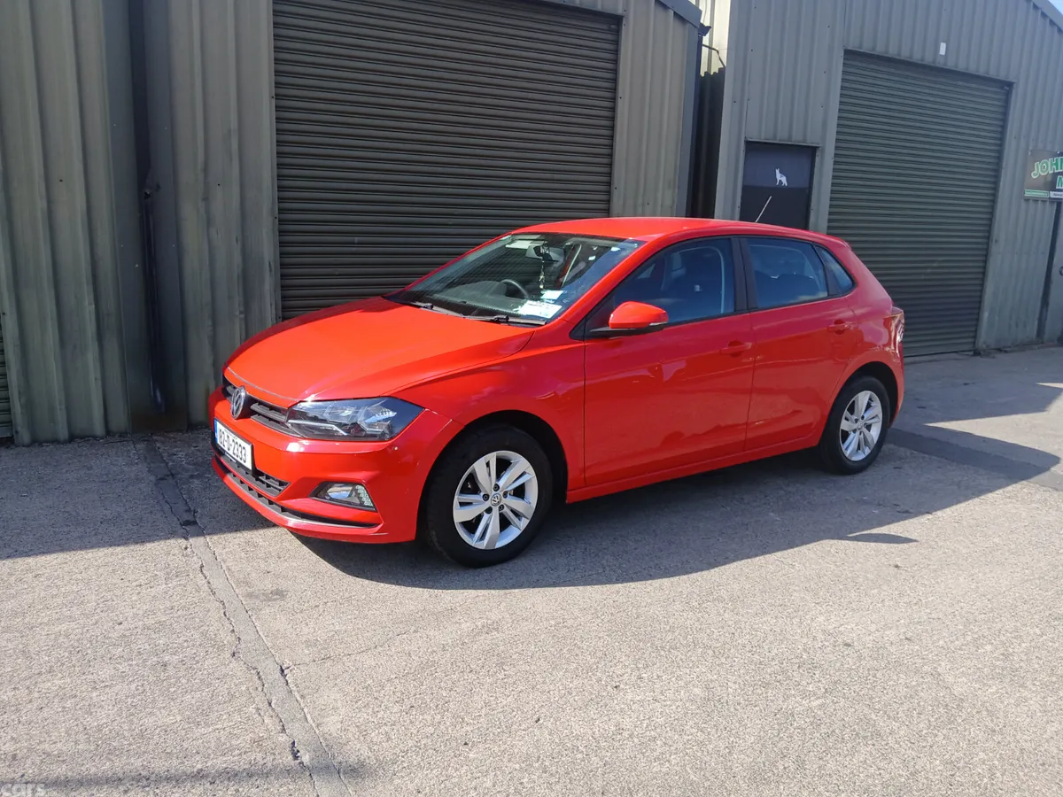 Volkswagen Polo Hatchback, Petrol, 2018, Red