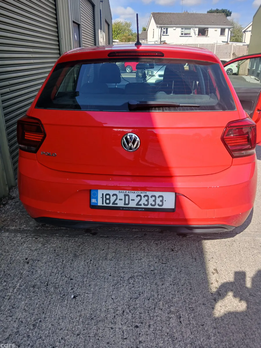 Volkswagen Polo Hatchback, Petrol, 2018, Red