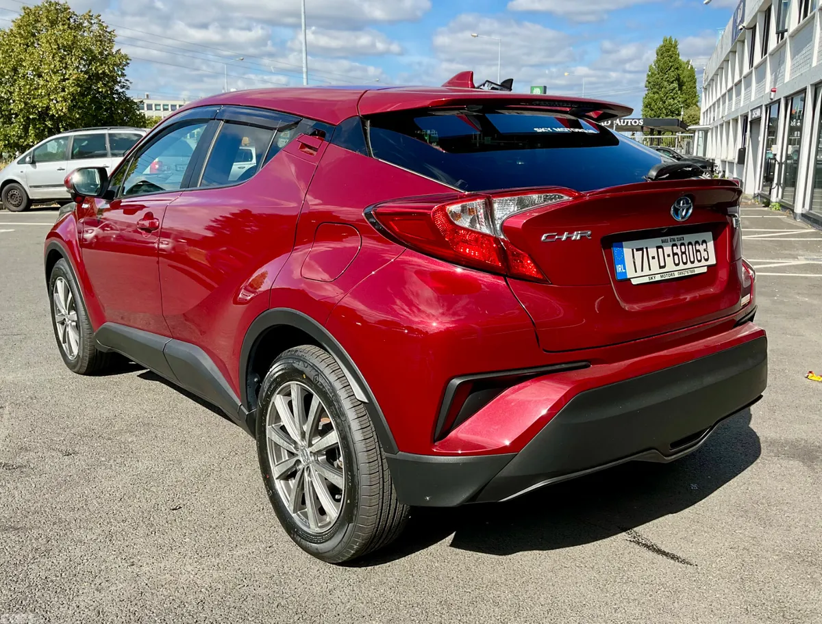 Toyota C-HR Hatchback, Petrol Hybrid, 2017, Red