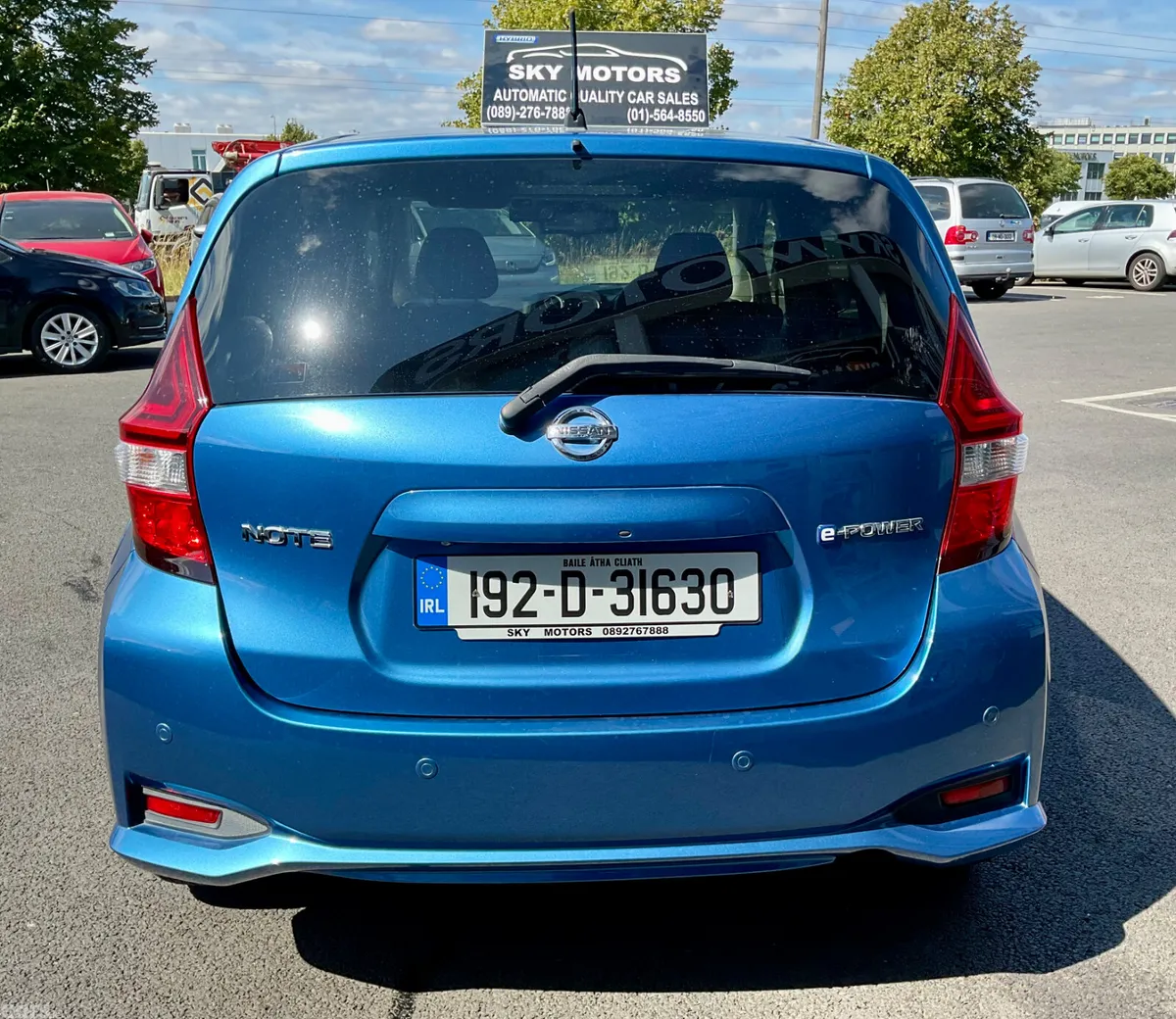Nissan Note Hatchback, Petrol Hybrid, 2019, Blue