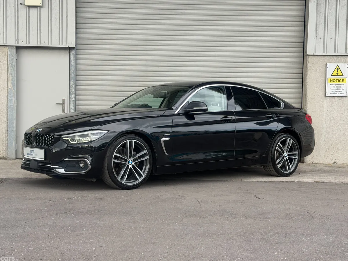 BMW 4-Series Coupe, Petrol, 2018, Black