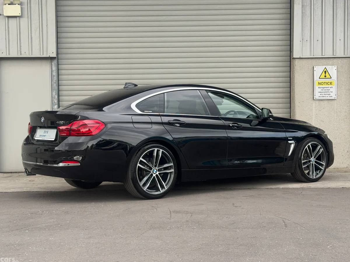 BMW 4-Series Coupe, Petrol, 2018, Black