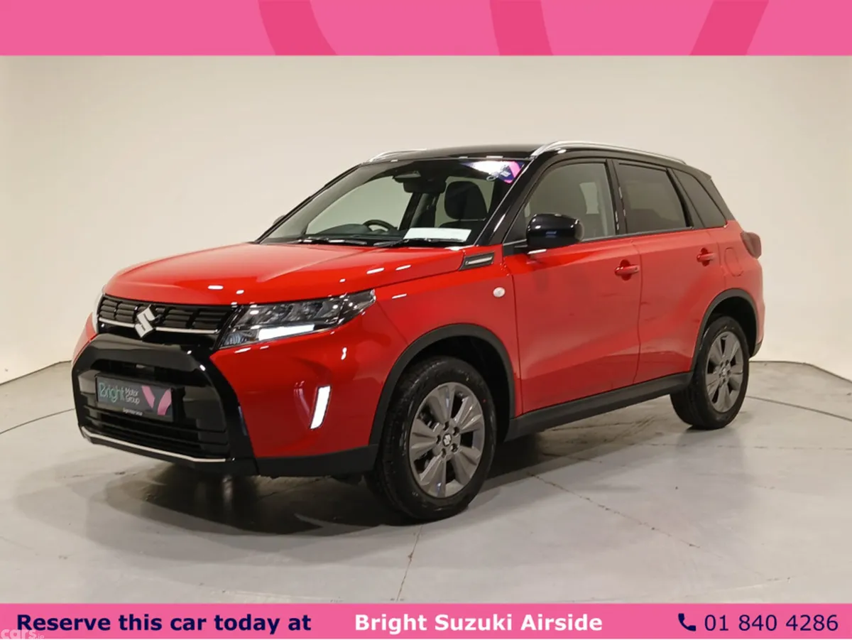 Suzuki Vitara SUV, Petrol Hybrid, 2026, Red