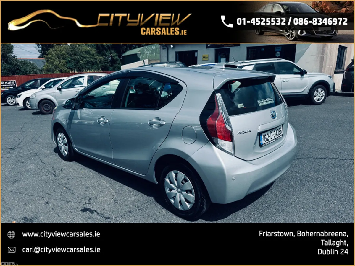 Toyota Aqua Hatchback, Petrol Hybrid, 2016, Silver