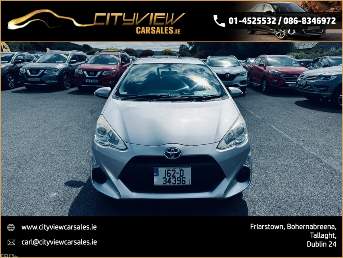 Toyota Aqua Hatchback, Petrol Hybrid, 2016, Silver