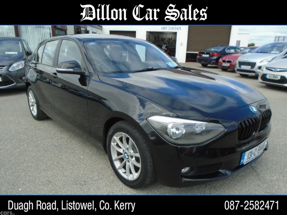 BMW 1-Series Hatchback, Diesel, 2013, Black