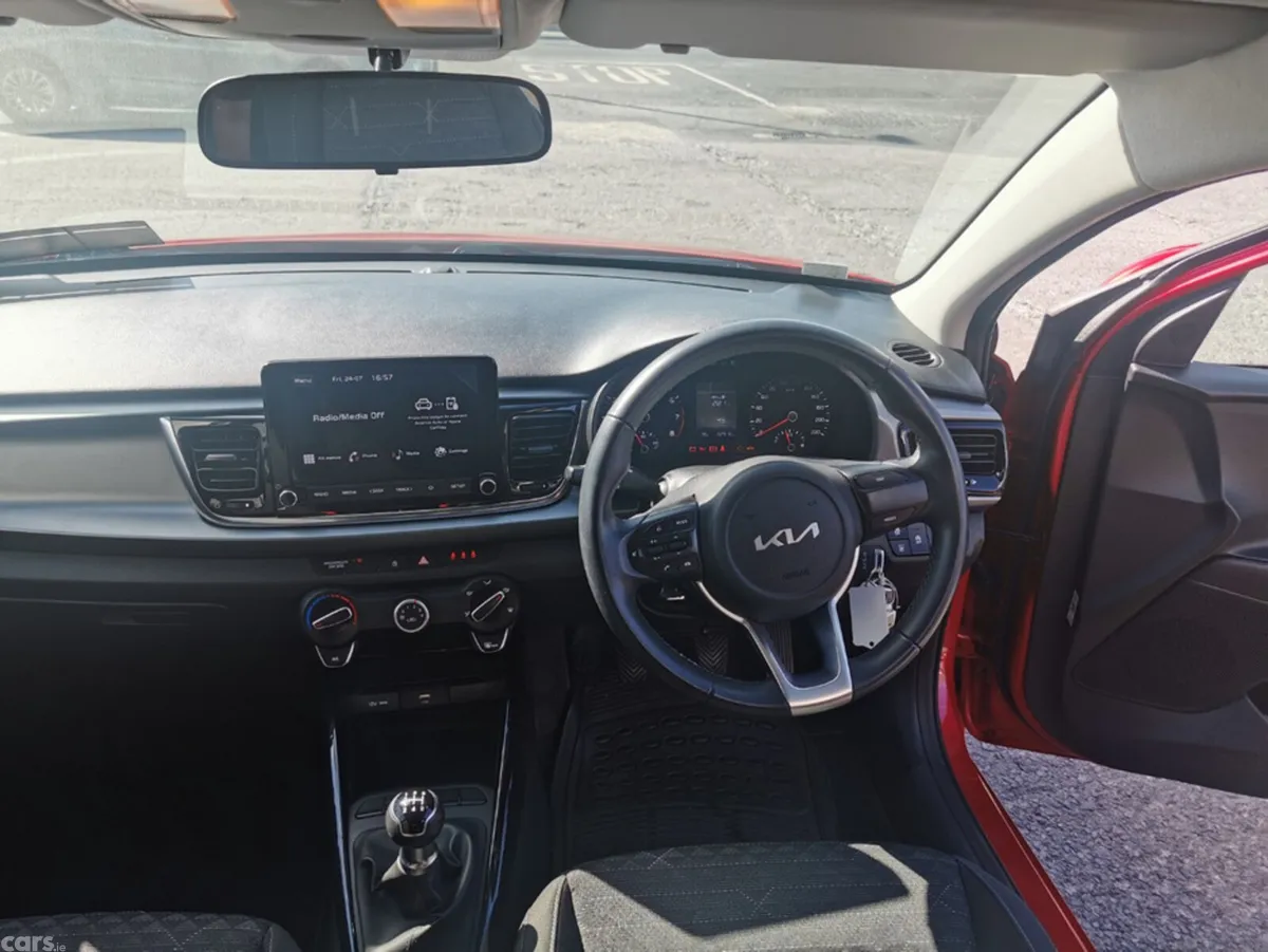 Kia Rio Hatchback, Petrol, 2023, Red