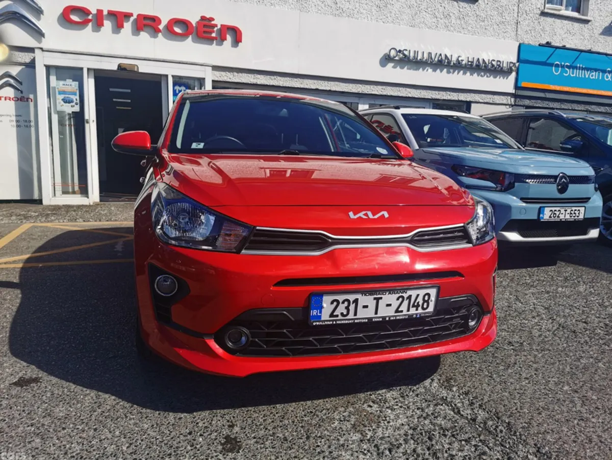 Kia Rio Hatchback, Petrol, 2023, Red