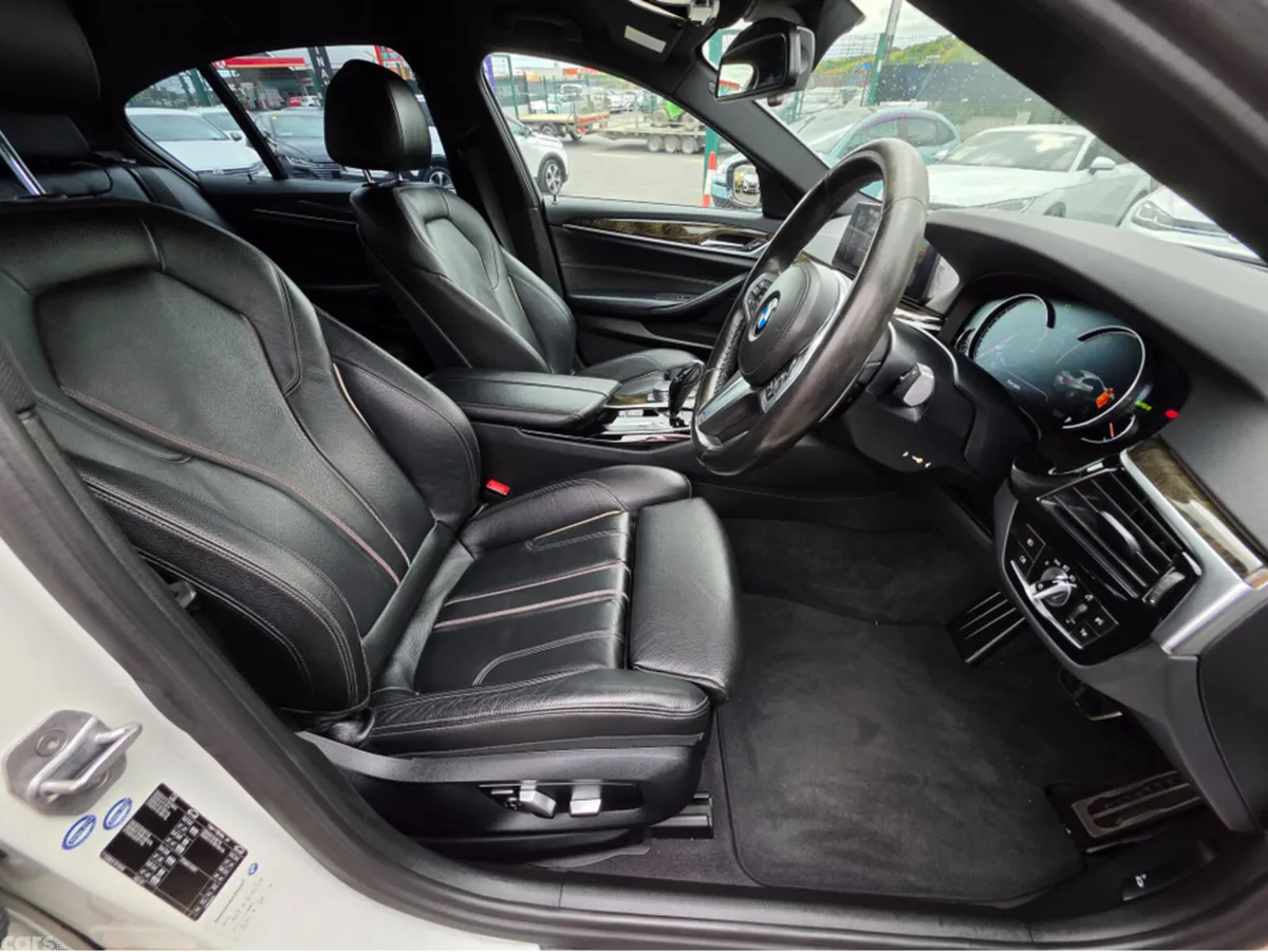 BMW 5-Series Saloon, Diesel, 2017, White