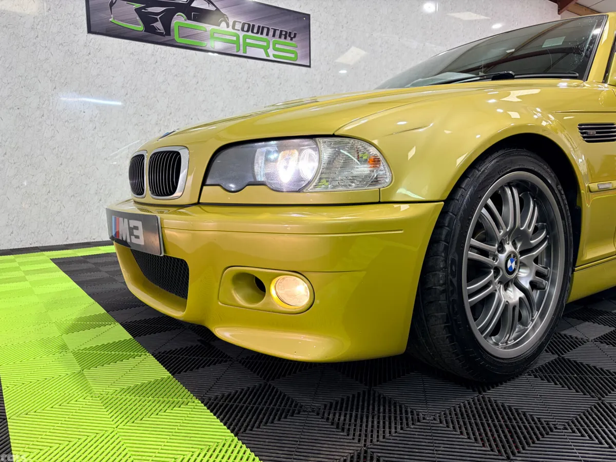 BMW M3 Coupe, Petrol, 2002, Yellow