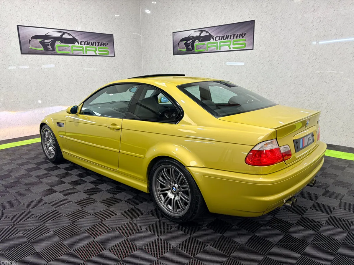 BMW M3 Coupe, Petrol, 2002, Yellow