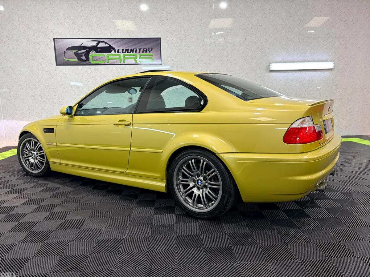BMW M3 Coupe, Petrol, 2002, Yellow