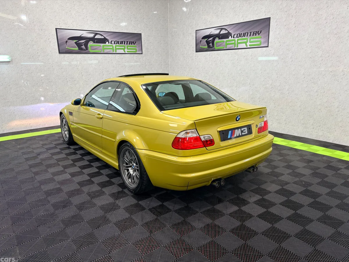 BMW M3 Coupe, Petrol, 2002, Yellow